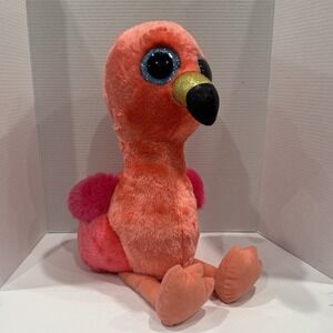 TY Beanie Boos Gilda Flamingo 24" Plush Large Stuffed Animal Pink Read